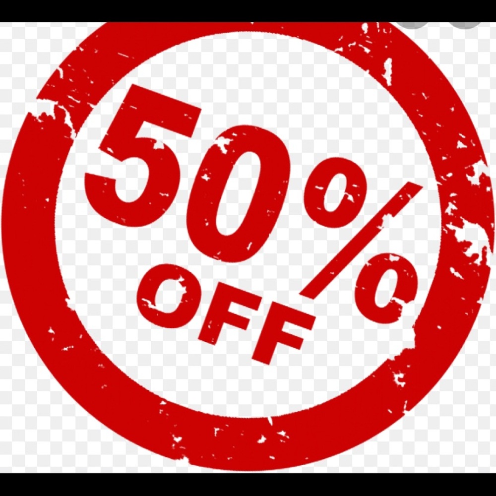 50% Off Listing Price